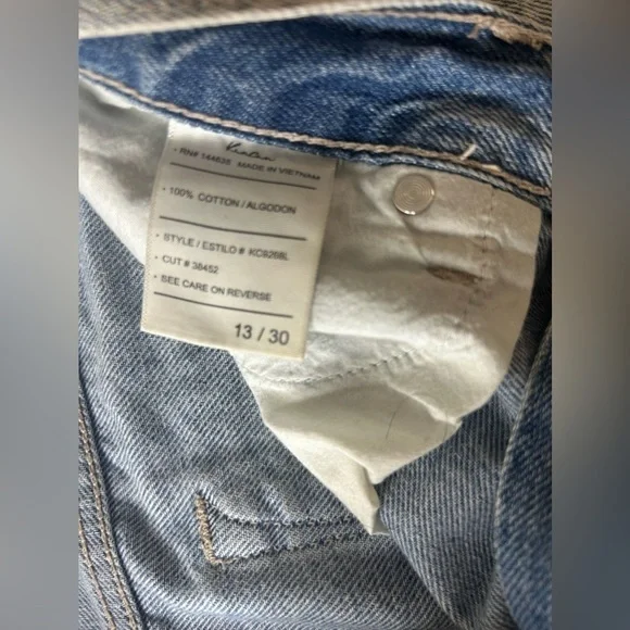 KanCan Light Blue Jean Shorts - Picture 4 of 7